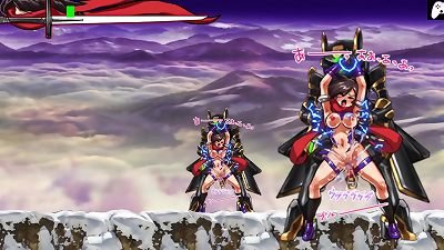 Scrider Asuka | Stage 2/3 | steamy ninja female gets fucked by studs and chicks with raw gash antsy for sex | anime porn Games Gameplay P2