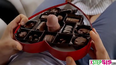 Valentines day made my teenage stepsister Elsa Jean sad