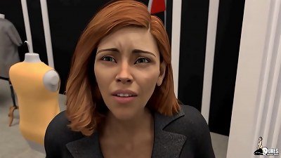 bootylicious wife gets a enormous thick shaft from Santa