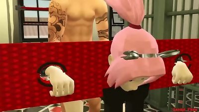 Sakura's Wedding Part trio Naruto manga porn slave wife Transformed into slut Ful restrain bondage husband Prisoner and weeping anime porn