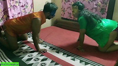 fuckfest game with my super hot milf bhabhi and fuck scarcely at cat style! fresh hindi hookup flick