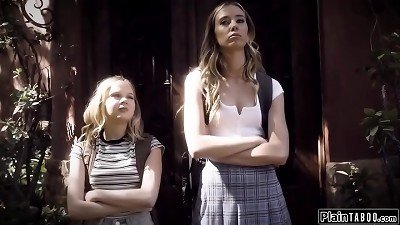 PlainTaboo.com - 2 teen enemies suck n pound the teacher