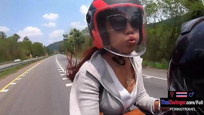 huge caboose Thai fledgling teenager gf super hot romp in public in a coffee shop