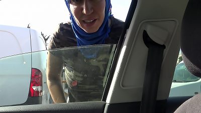 ARAB MUSLIM woman HAS CAR hump WITH ebony spunk-pump IN MARSEILLE