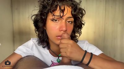 I help my little stepsister with her aerobics classes and end up nailing her adorable and hard.