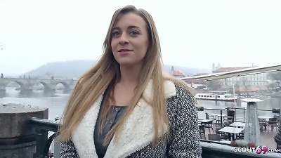 GERMAN SCOUT - thick all-natural jugs nubile JOSEPHINE pulverize AT REAL PICKUP audition FOR CASH