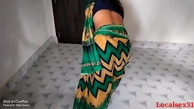 Green Saree indian older mom fuck-a-thon In Fivester hotel ( Official movie By Localsex31)