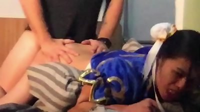 chinese brutal fuck Chun Li Cosply