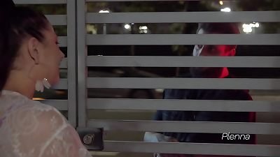 THE REPRESSED NEIGHBOR CALLED THE POLICE BECAUSE OF MY moaning WITH MY GIRLFRIEND. WE CATCH THE POLICE TOO. &Aacute;GATHA LUDOVINO AND BIELA