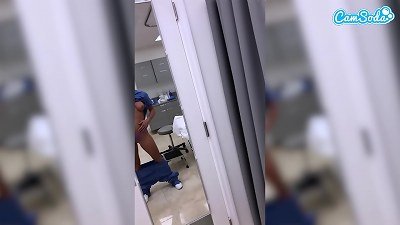 super hot Fit milf Nurse Gets Fired For displaying poon