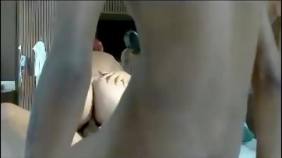 wife groaning orgasm on double penetration