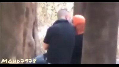 Indian couples romance in park part7