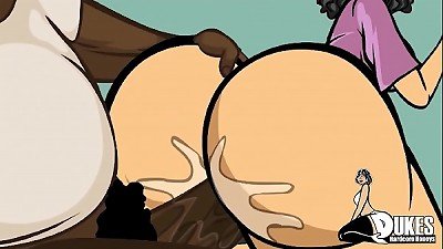 yam-sized bootie Music teacher gets plumbed by the university jock all night.