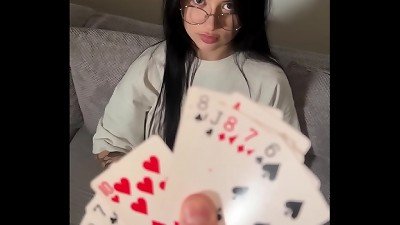 demonstrated her the trick and she showcased her jaws abilities