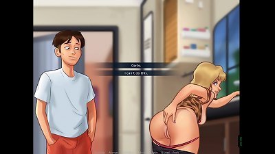 Summertime Saga off the hook Crystal - I bang Roxxy mom