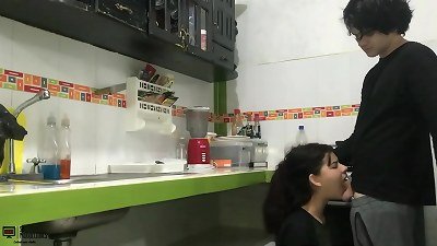 watch me when I fellate your cock! Don't jizz so easily! Part three