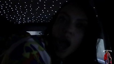 Gibby The Clown ravages Mandimayxxx in a flips Royce Downtown Atlanta