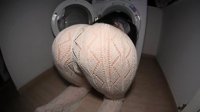 Stepsister seduced me with her round ass. My giant hard-on filled her sweet hole