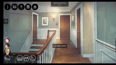 pawing myself infront of HINATA. cumming on my step mother