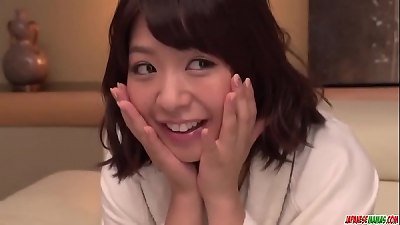 milf in warms Wakaba Onoue outstanding sex in bedroom with son - More at Japanesemamas com