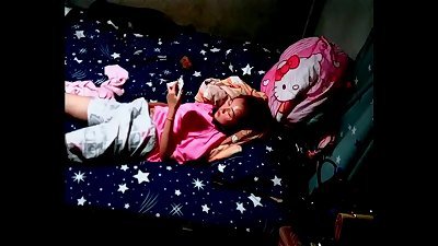 Behind the scenes of a wonderful woman stroking