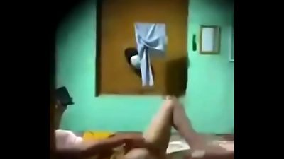 Caught my jacking bhabhi and blackmailing