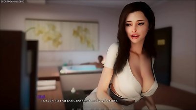 super-fucking-hot Stepmom With huge thick bootie Gives Her Tenant a mind-blowing massage - Desirium 3 dimensional mummy with meaty obese ass porn Game