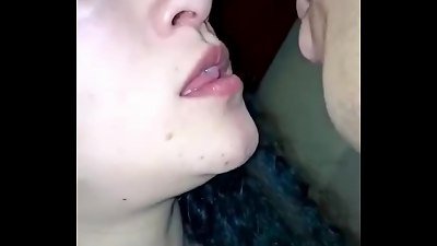 Parte8 - Tu tranquila yo nervioso - AL FINAL SE VIENE A CHORROS - (Nos ca&iacute;mos de mi moto pero igual terminamos follando)