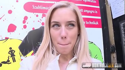 insatiable Nesty gets fisted