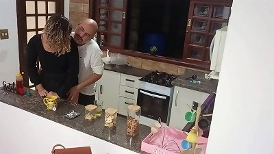 assfuck romp with cheating unfaithful wife in the bar pantry