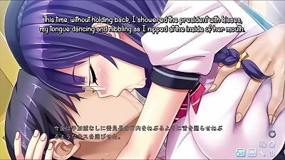 Honoo no Haramase Oppai  Ero Appli Gakuen Shouko scene 1 English Subbed
