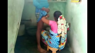 aunty dish plate cleaning oral pleasure unckle shaft