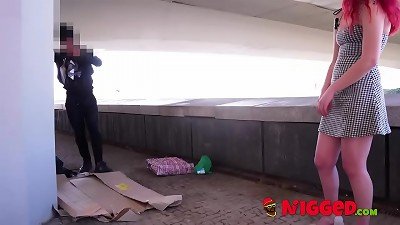 She was UNLEASHED! Crow sniff accepts the compete and picks up a random fellow for us