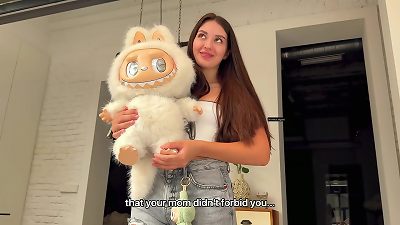 Stepbrother romps Step step-sister And spunk inwards After Promising Give Her additional Money