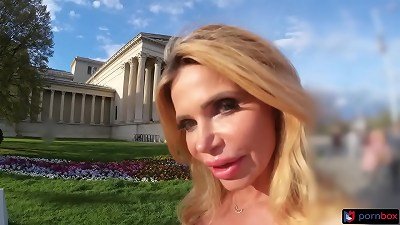 mature milf Victoria Zdork anal plumbed by her man's stepson