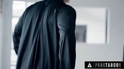 pure TABOO innocent Church lady tries anal invasion For The first Time With deviant Priest