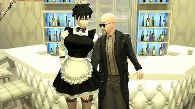 slave Maids gig ten Videl youthfull stunning wifey is Blackmailed by Her Husband's abnormal chief hotwife Netorare Dragon Ball anime porn