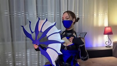kytana from mortal kombat demonstrates true , solo orgasmic hookup