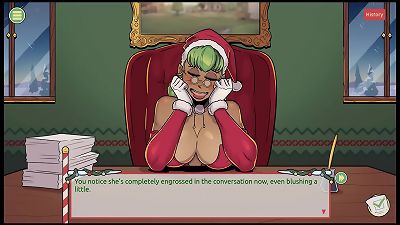 Claus' Secret Surprise [ XMAS hentai Game ] Ep.1 naughty elf and magnificent santa wifey !