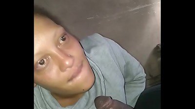 Coloured gal on my african lollipop