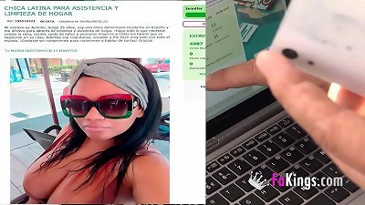 black n' big-titted cleaning woman helps a youthful clueless stud to lose his innocence