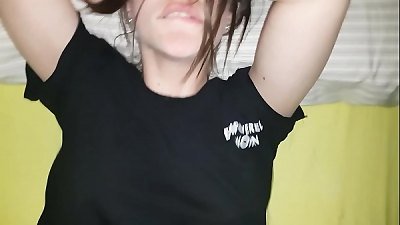 I record with the mobile as my drunken gf runs