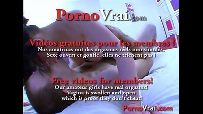 heavy sexual excitement! drill me now! French inexperienced