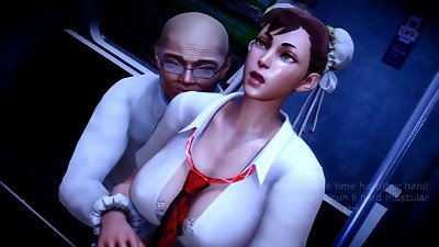 Street fighter-Chun Li ( Part 02) - hentai 3d 102