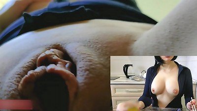 THE hottest vagina IN THE WORLD! Stepmom: "You Like To eat My hairless pointy Pussy, And I Like To lick Sushi. Let's Give Each Other Pleasure" / point of view / Homemade/ puffy vag