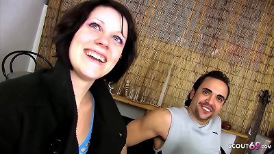 Real inexperienced audition sex for lovely college girl Clarysse