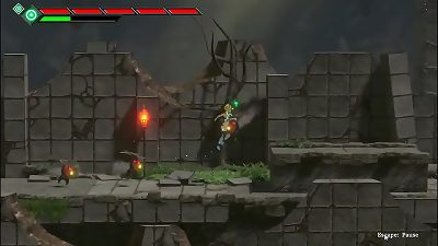 Pretty lady magician having sex with goblins dudes in Wizard Lilia hentai fresh 2021 game