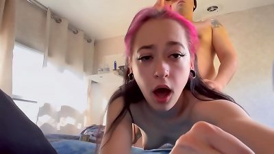 MY 1st PUBLIC DRIVE-THRU wand ORGASMS! cumming IN MY CAR THEN I GET MY pussy LICKED, arse EATING, rear end fashion tight teenager cunt SEX! SMOKING AND jizzing stiff pussy pulverizing FUCKING!