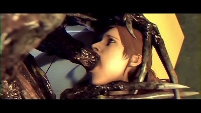 Monster rod thru Her!