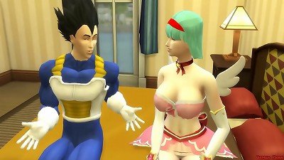 Bulma wonderful wife screwed by Vegeta stiff lovemaking Dragon Ball hentai